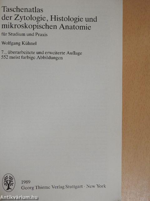 Taschenatlas der Zytologie, Histologie und mikroskopischen Anatomie