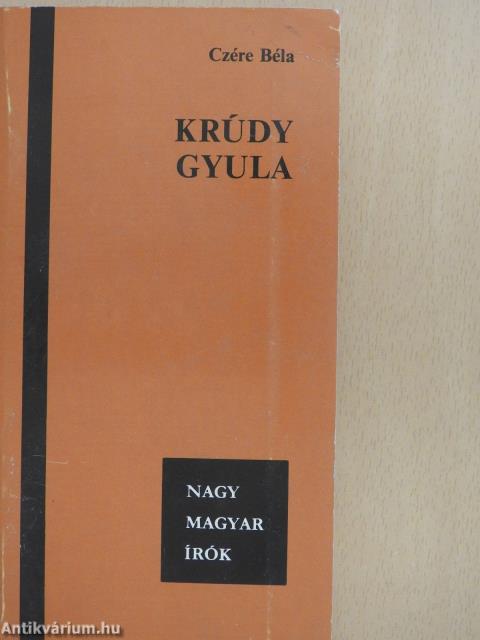 Krúdy Gyula (dedikált példány)