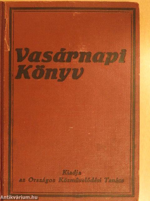 Vasárnapi Könyv 1925. január-december I-II.