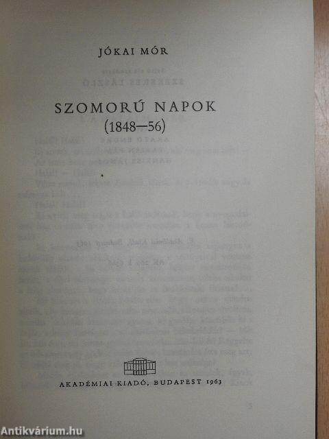 Szomorú napok