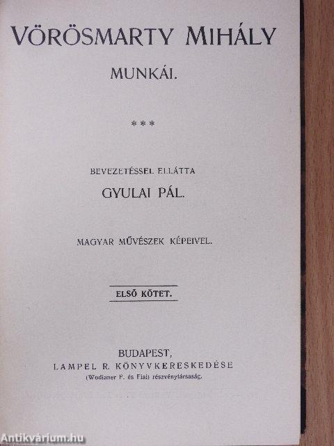 Vörösmarty Mihály munkái I-III.