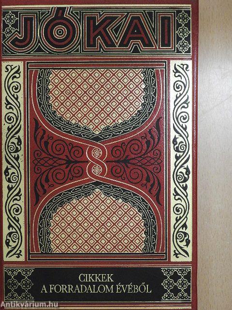 Cikkek a forradalom évéből