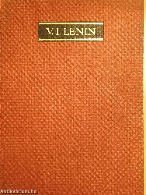 V. I. Lenin összes művei 33.