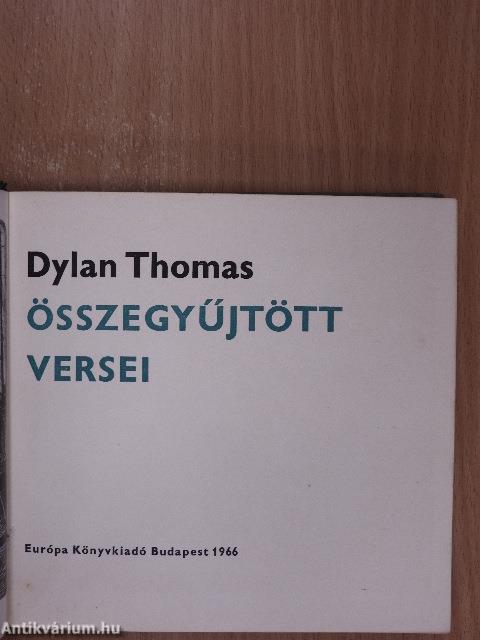 Dylan Thomas összegyűjtött versei