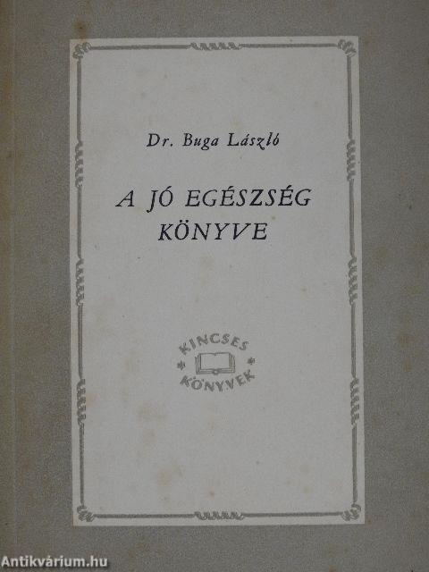 A jó egészség könyve