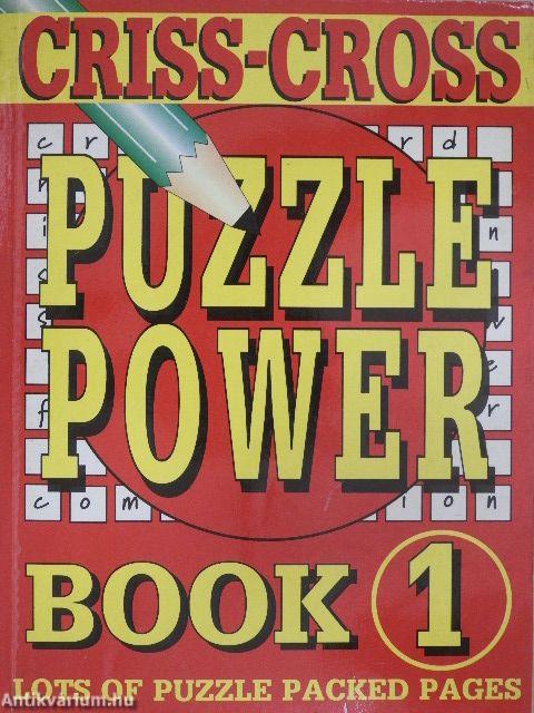 Criss-Cross Puzzle Power Book 1