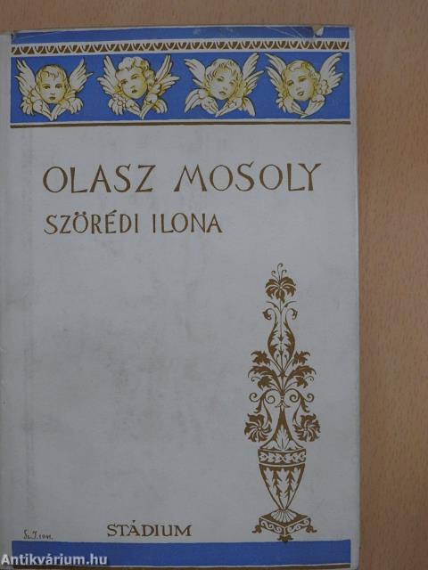 Olasz mosoly (aláírt példány)