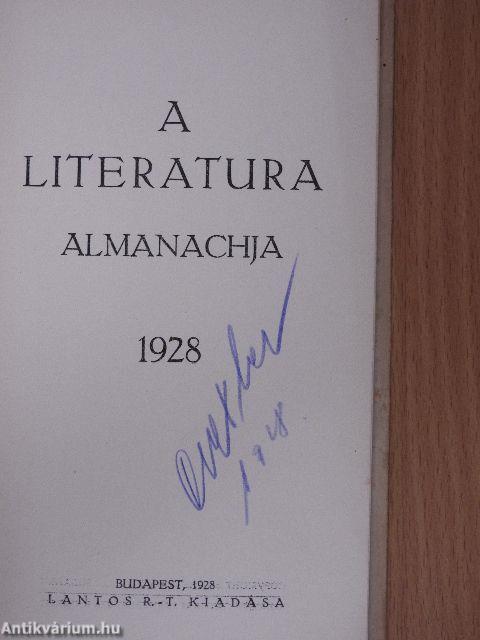A Literatura almanachja 1928