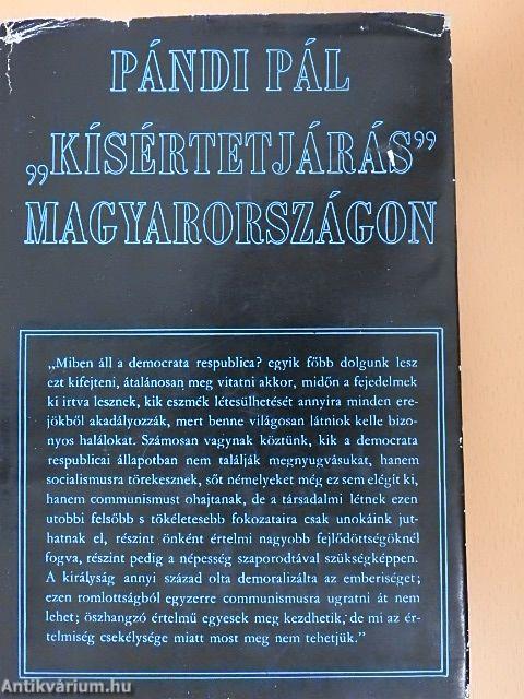 "Kísértetjárás" Magyarországon II.