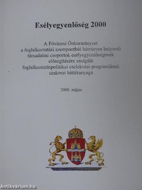 Esélyegyenlőség 2000
