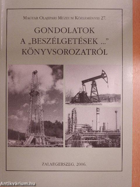 Gondolatok a "beszélgetések..." könyvsorozatról