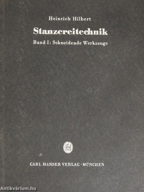 Stanzereitechnik I.