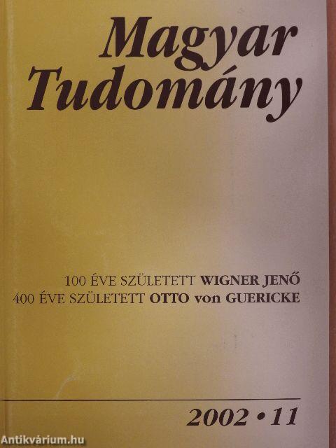 Magyar Tudomány 2002. november