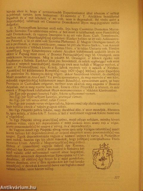 Benkő József levelezése