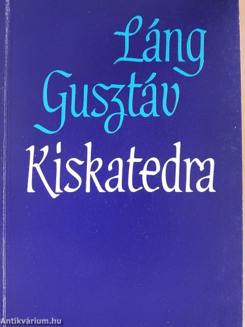 Kiskatedra (dedikált példány)