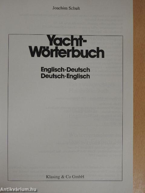 Yacht-Wörterbuch