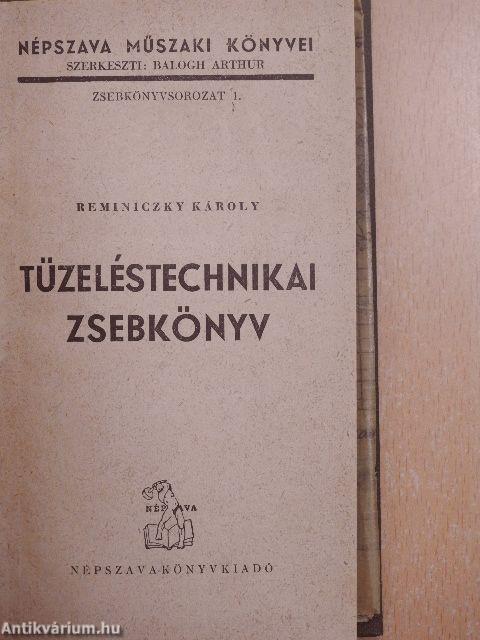 Tüzeléstechnikai zsebkönyv