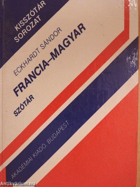 Francia-magyar szótár