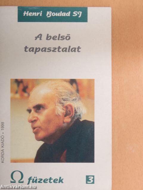 A belső tapasztalat