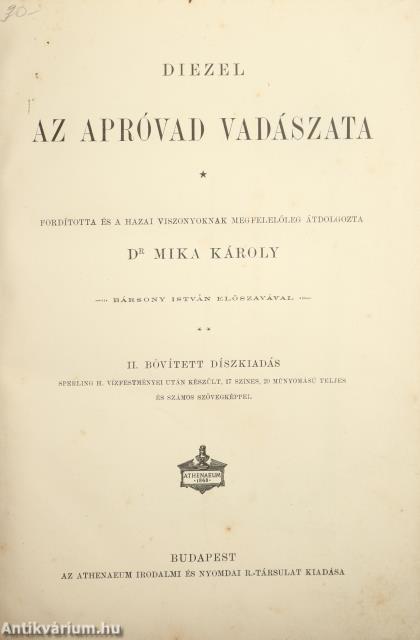 Az apróvad vadászata