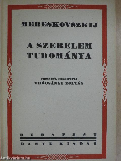 A szerelem tudománya