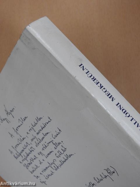 Elkallódni megkerülni (dedikált példány)