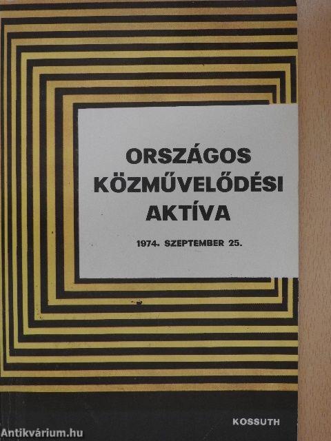 Országos Közművelődési Aktíva