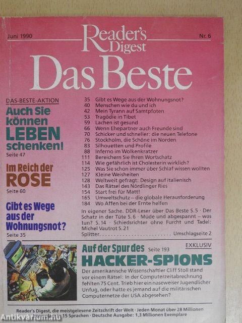 Das Beste Reader's Digest Juni 1990