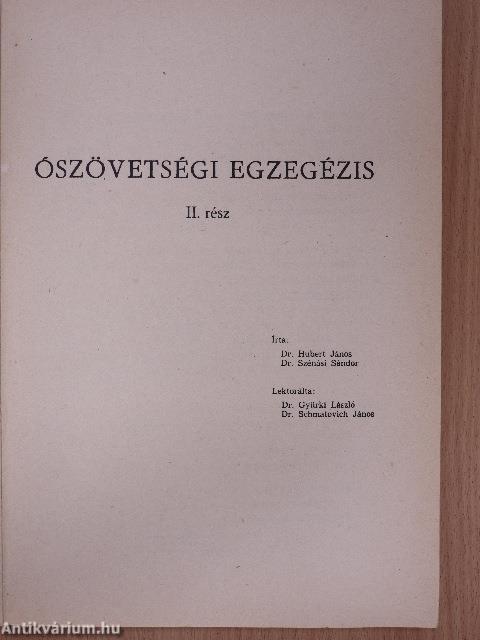 Ószövetségi egzegézis II.