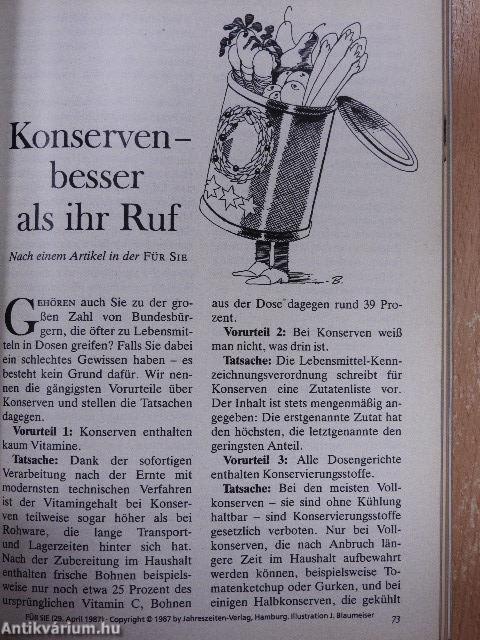 Das Beste aus Reader's Digest Januar 1988