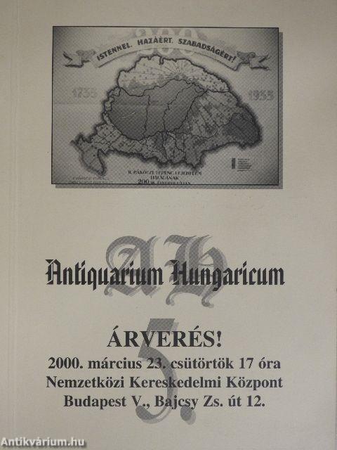 Antiquarium Hungaricum 5. árverés