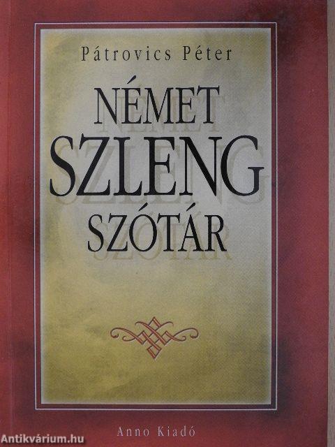 Német szlengszótár