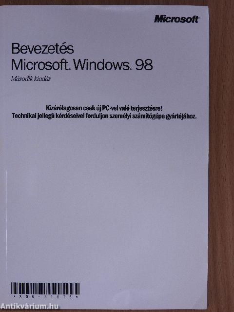 Bevezetés - Microsoft Windows 98 - Floppyval és CD-vel