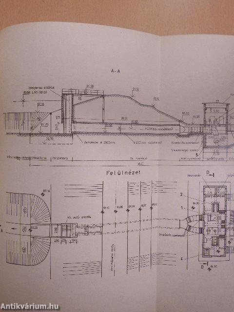 Vízépítési ismeretek és rajz példatár