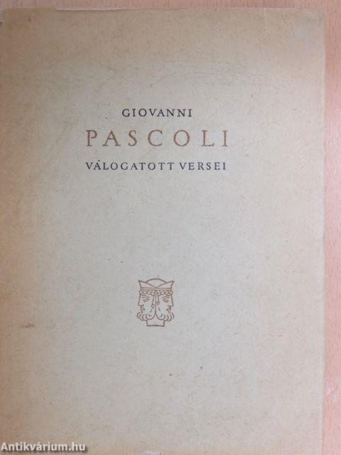 Giovanni Pascoli válogatott versei