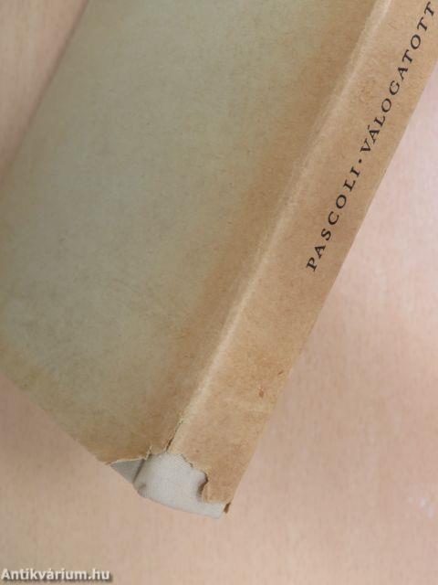 Giovanni Pascoli válogatott versei