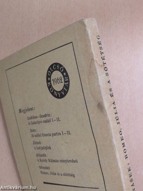 Romeo, Júlia és a sötétség