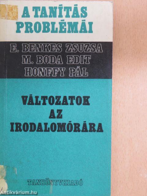 Változatok az irodalomórára