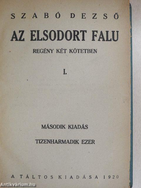 Az elsodort falu I-II.