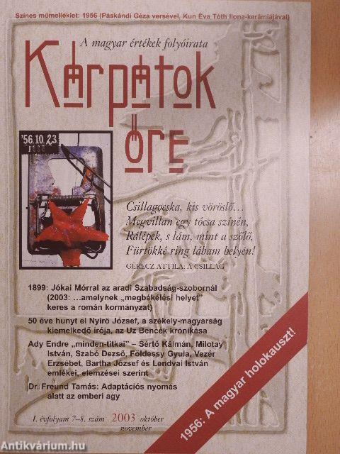 Kárpátok Őre 2003. október-november