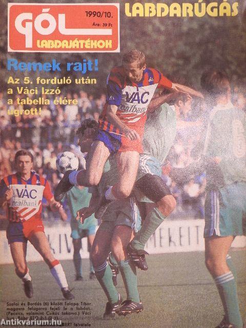 Labdarúgás 1990/10.