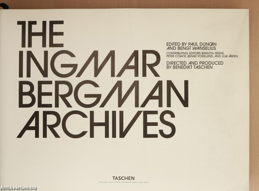 The Ingmar Bergman Archives - CD-vel