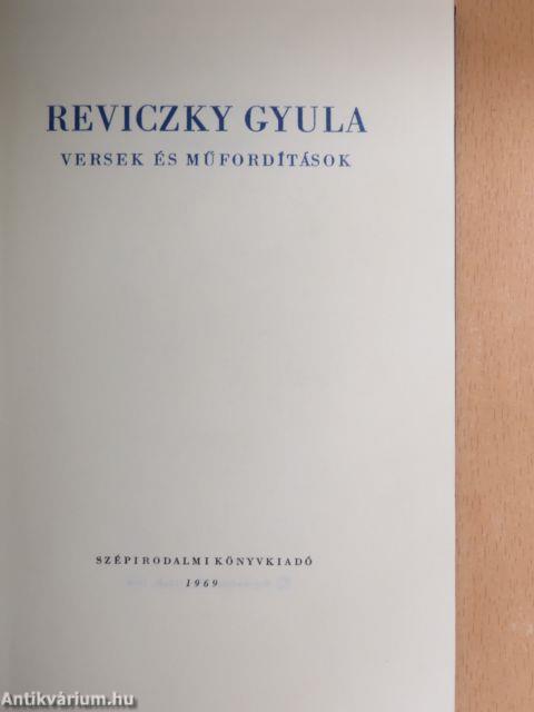 Reviczky Gyula művei I-II.