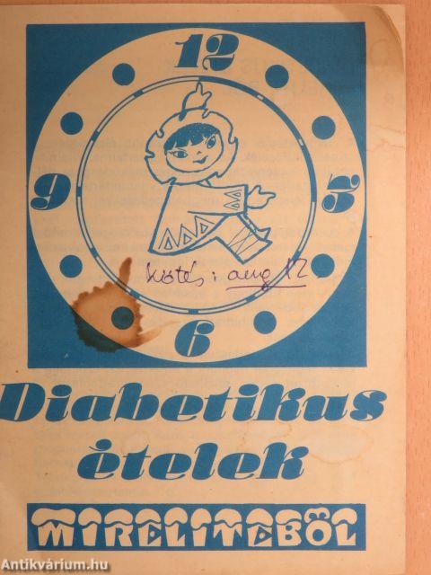 Diabetikus ételek Mireliteből