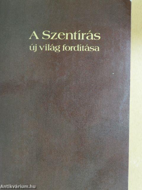 A Szentírás új világ fordítása