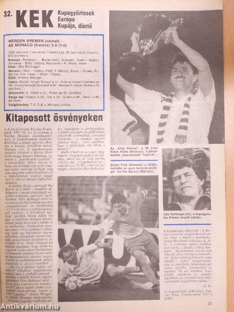 Labdarúgás 1992/6.