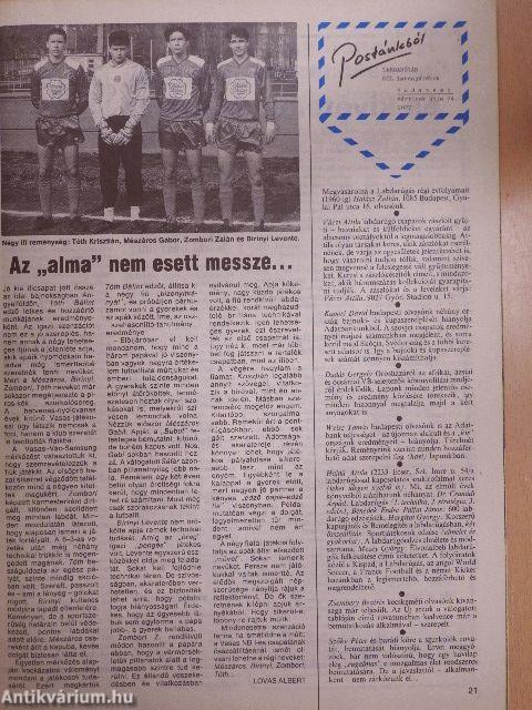Labdarúgás 1992/6.