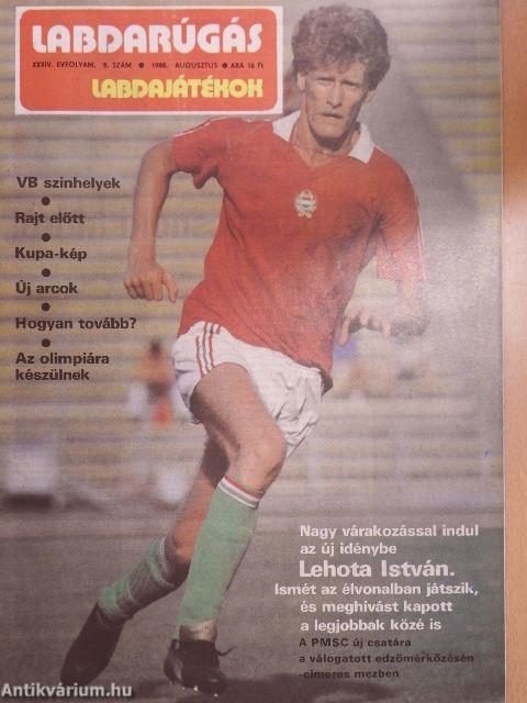 Labdarúgás 1988. augusztus