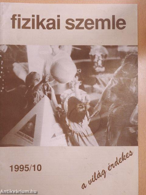 Fizikai Szemle 1995. október