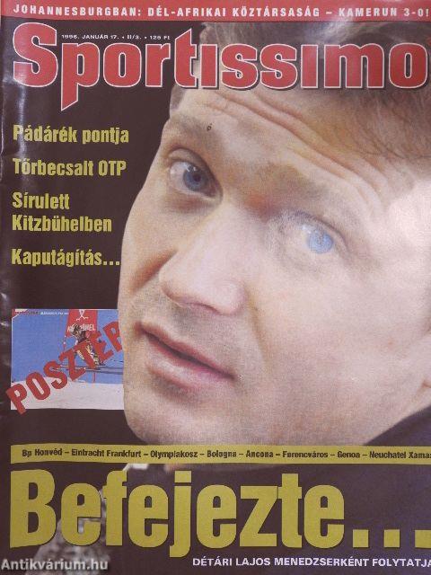 Sportissimo 1996. január 17.